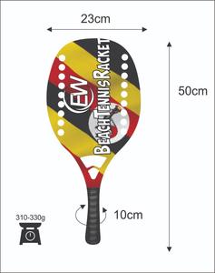 Raquetas de Tenis de Playa Personalizadas, Raqueta de Carbono y Vidrio con Logotipos y Combinaciones de Colores, Peso 310-330g, Longitud 50cm - Product Image 2