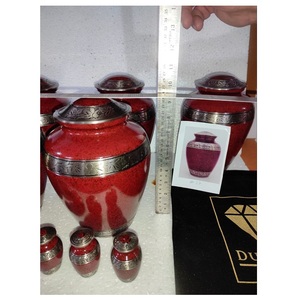 โถใส่ของที่ระลึกสำหรับเถ้ามนุษย์,โถใส่ของตกแต่งทำจากทองเหลือง - Product Image 1