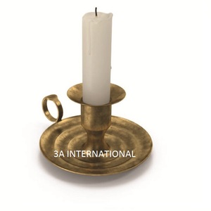 Candelabro de Metal Dorado de Alta Calidad para Decoración de Mesa en Hogar, Hotel, Bodas, Fiestas, Navidad, con Logotipo Personalizable - Product Image 2