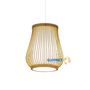 Best Seller Bamboo Pendant Ceiling Light Guaranteed High Quality For Homestay Decor Vietnamese Gifts