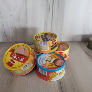 Leere Dose Vietnam Hersteller Lebensmittel konserven Fleisch konserven aus Vietnam Factory Support technische Metall verpackungen