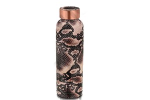King International Pure Copper Water Bottle Diamond Hammered Finish Customizable Stainless Steel Portable Storage Box <b>Metal</b> - Product Image 2