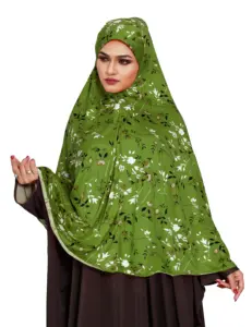 Großhandel Neue Frauen Gedruckt Schal Hijab Islaic Gebet Kleid Designs