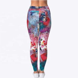 Women High Waist Active Casual Wear Full Length Yoga <b>Leggings</b>/Pants <b>Side</b> <b>Pockets</b> for Mobile Breathable Quick Dry - Product Image 2