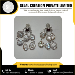 Pendientes de Plata de Ley 925 con Piedras Preciosas para Mujer, Joyería de Moda para Regalo y Fiesta, Venta al por Mayor - Product Image 3