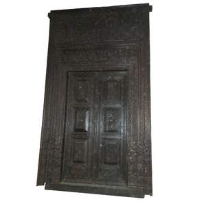 Puerta delantera tallada antigua para casa, VILLA y resortes - Product Image 4