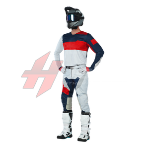 Traje de Motocross Unisex de talla grande transpirable de diseño personalizado de alta calidad, servicio OEM para adultos, bicicleta de montaña para carreras de descenso - Product Image 1