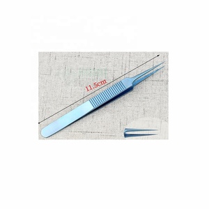 Titan truyền thép không gỉ tóc cấy ghép kẹp Hướng dẫn sử dụng phẫu thuật cụ CE ISO được phê duyệt tóc cấy ghép nhíp - Product Image 1