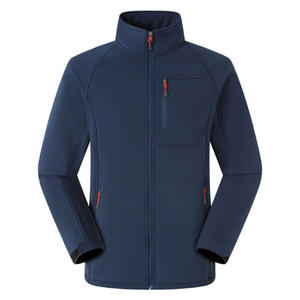 Chaqueta de 3 capas con logo personalizado para hombre, tela suave impermeable, para trabajar al aire libre, precio barato, venta al por mayor - Product Image 3