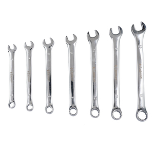 Bộ cờ lê kết hợp Ratchet bằng thép không gỉ Eastman Hand Tools, tiêu chuẩn GS, bề mặt mờ, hệ mét, 12 chiếc, có thể tùy chỉnh theo yêu cầu của nhà sản xuất thiết bị gốc (OEM) - Model - Product Image 3