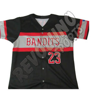Jersey de softbol personalizado sublimación impresión uniforme de softbol jersey de béisbol de alta calidad de talla grande al por mayor uniforme duradero - Product Image 6