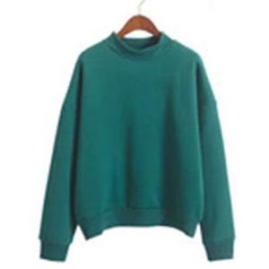 Wholesale Price Customized Heather <b>Grey</b> Color Plain Solid Design Unisex Men's Autumn Wear <b>Sweatshirts</b> - Product Image 2