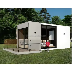 Good Quality Glass Wool Flat Pack Container Home Steel Light Villa Cheap Prefab House Luxury Prefab Houses For Sale