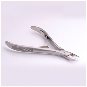 ที่ตัดหนังกำพร้าแบบมืออาชีพ ขนาด 4.75 นิ้ว คุณภาพสูง สีทองครึ่งหนึ่ง ทำจากสแตนเลส ปากกว้าง ทนทาน เป็นมิตรกับสิ่งแวดล้อม สำหรับความงาม - Product Image 1