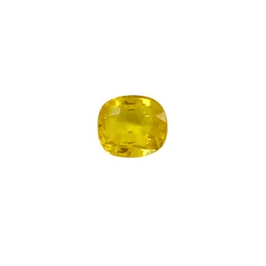 Yellow Sapphire Oval Cut Gemstone Top Supplier Quality Doublet Crystal Cut Sapphire Stone Oval Cut Gemstone