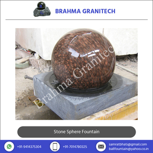 Fuente de Agua Giratoria Esférica de Alta Calidad, Producto de Alta Demanda del Proveedor Confiable Brahma Granitech - Product Image 5