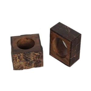 Anneau décoratif pour serviettes de table en bois, différentes formes, acheter à prix bas, 10 pièces - Product Image 4