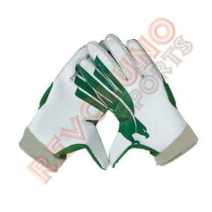 Gants de football américain Custom Horse Design Sticky Palm Impression par sublimation de haute qualité Dos de la main Respirant - Product Image 5