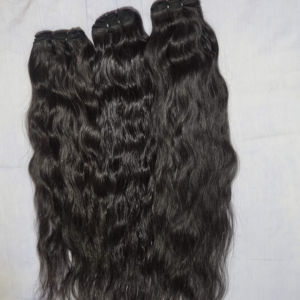 Extensions de cheveux indiens à double trame fabriquées à la machine Cuticule alignée 100% Top brésilien Remy Hair Livraison gratuite DHL Natural Straight - Product Image 2