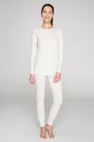 Ensemble de sous-vêtements thermiques longs pour femmes, de haute qualité, turcs, respirants, écologiques, doux et chauds, BLEU