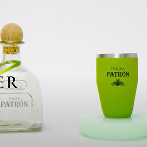 Coctelera Boston, Coctelera de Acero Inoxidable, Coctelera, Coctelera PATRON TEQUILA - Product Image 3