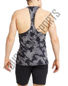 Mens Tank Top Men Custom Logo Print Sports Mens Tank Top Sleeveless Travel Vest Gym Tank Top - Product Image 2