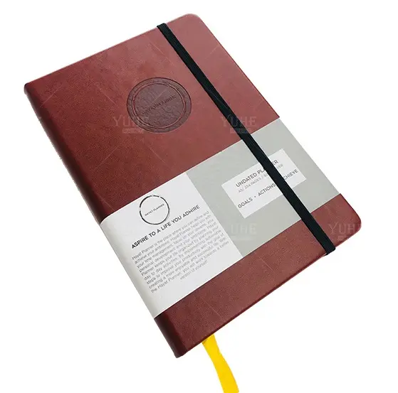 Личная этикетка, офисные принадлежности, рельефный блокнот из искусственной кожи с индивидуальным дизайном, журнал-планировщик, дневник