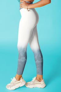 Fitness <b>leggings</b> Custom Women Yoga Compression Pants With Side mesh <b>leggings</b> - Product Image 5