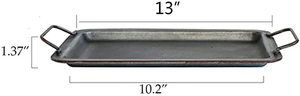Support à gâteau galvanisé classique à 3 niveaux Design élégant Support en bois Parfait Événements de service Occasions spéciales Pièce de présentation élégante - Product Image 4