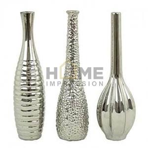 Diseño atractivo Metal alto Exterior e Interior Florero decorativo de metal Venta al por mayor Sala de estar Florero decorativo para la venta - Product Image 1