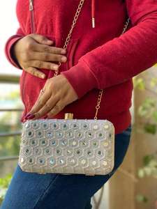 Unique Stylish <b>Women</b> Combo <b>Set</b> Jutti With Same Match Clutch Unique Clutch - Product Image 4