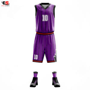 OEM precio al por mayor de alta calidad Borde personalizado Elite Diseño Sublimación Baloncesto Uniformes Diseños únicos, Premium Wear gran ajuste - Product Image 6