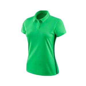 100 algodón señoras Golf Polo bordado en blanco de alta calidad Camisas poliéster cantidad personalizada cuello alto OEM - Product Image 1