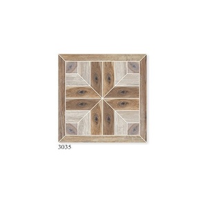 Azulejo de suelo de porcelana de 600x600mm de cerámica verde moderna, acabado brillante esmaltado, diseño rústico antideslizante, paredes interiores de baño de 5mm - Product Image 2