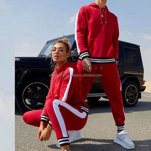 Survêtements d'hiver personnalisables pour hommes, femmes et couples, échantillon gratuit, vente en gros, 100% coton molletonné, pour la gym et la course à pied - Product Image 1