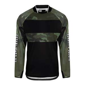 Diseño de camuflaje Impreso Motocross Uniforme Jersey Venta al por mayor Cantidad a granel Precio más bajo Fabricación Venta Motocross Jersey - Product Image 1
