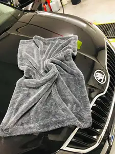 1500gsm High Quality Dual Plush Double Side Twisted Microfiber Car Drying Towel