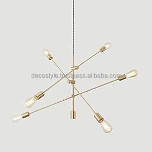 Antiguo candelabro de latón - Product Image 5