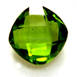 Cojín de peridoto verde natural Forma de trillón Tamaño calibrado Fabricación de joyas de piedras preciosas Piedra de peridoto suelta al por mayor de alta calidad - Product Image 6