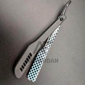 Top qualité barbier rasage rasoirs rasoir droit Shavette Abs manche en plastique poids léger lame en acier inoxydable rasoir turc - Product Image 2