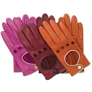 Cuir de mouton femmes gants en cuir dames conduite mode hiver cuir de mouton gants d'hiver - Product Image 5