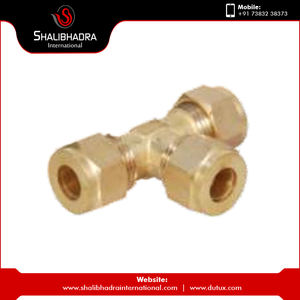 Nouveau fabricant indien personnalisé en laiton té mâle raccord vente - Product Image 2