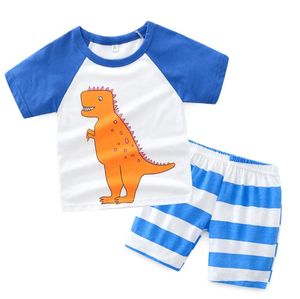 Ensemble d'été décontracté pour enfants, vêtements pour enfants, Tops à manches courtes, T-Shirt short couvre-chef, 2 pièces, collection du Bangladesh - Product Image 1