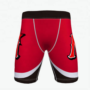 Pantalones cortos atléticos de entrenamiento para gimnasio para hombres, secado rápido, absorción de humedad, venta al por mayor, el mejor diseño de compresión, tela peinada - Product Image 1