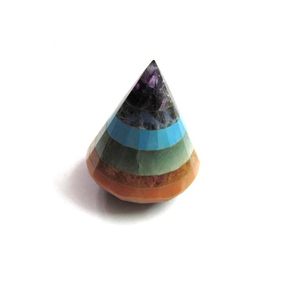 Conjunto de Piedras Naturales de Ágata Talladas y Grabadas en Forma de Cono para Decoración del Hogar, Precio al por Mayor - Product Image 1