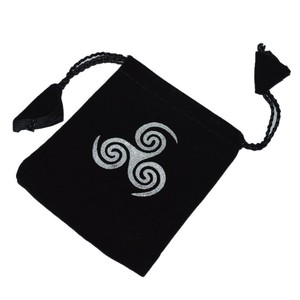 Buy Online Choko Reiki Printed on Black Pouch : Choko Reiki Printed on Black Pouch for Sale - Product Image 1