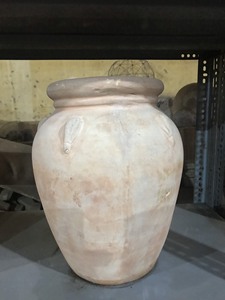 Pot en terre d'argile italienne pour jardinage, Pot en terre brute, jardinière d'extérieur, grand Vase de fleurs, poterie en argile - Product Image 2