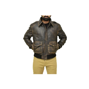 Chaqueta de cuero Pu con diseño de moda para hombre, chaqueta de cuero para motocicleta, trabajo de la mejor calidad, 2023/2024/2025 - Product Image 5