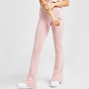 Pantalones de chándal de poliéster/polar para mujer, ropa para correr con logotipo personalizado, OEM, a la venta - Product Image 5