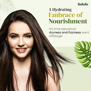 Acondicionador de cabello hidratante profundo de hierbas orgánicas Indalo con aceite de manteca de karité crema alisadora antiencrespamiento para cabello rizado - Product Image 6